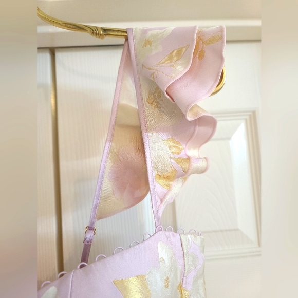 V. Chapman Vera Ruffle-Strap Midi Dress - Picture 6 of 16